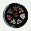 Carrousel de 80 pièces en pâte Fimo- thème: Chocolat