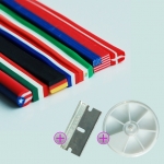Kits Déco Fimo 3D - thème drapeaux- kit tout en un!